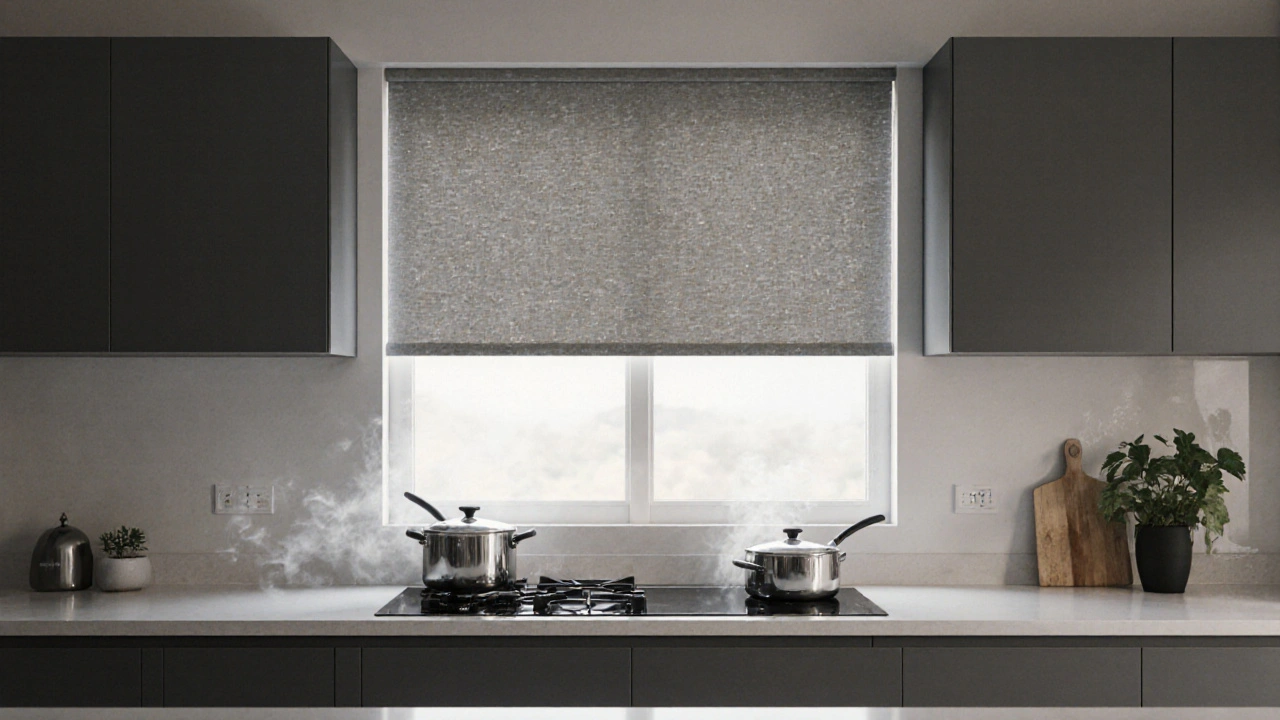 ผ้าม่านห้องครัว: เลือกยังไงให้ทนความชื้น ทำความสะอาดง่าย และดูสวย