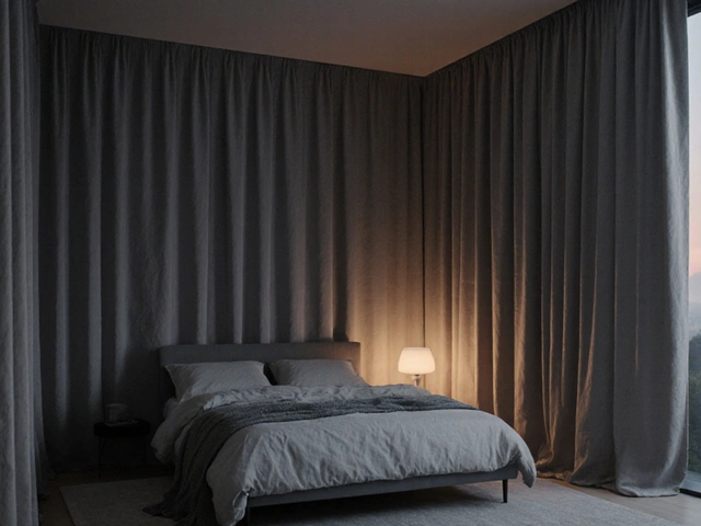 ผ้าม่านห้องนอน: เลือกยังไงให้เหมาะกับการนอนหลับและสไตล์ห้อง