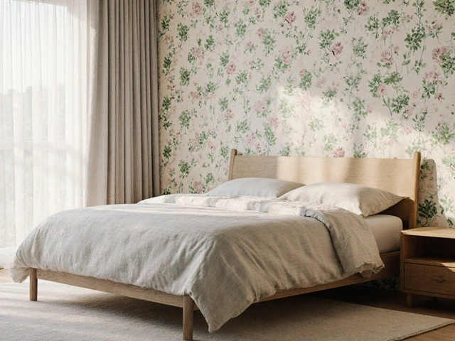 วอลเปเปอร์ลายดอกไม้: เลือกยังไงให้เหมาะกับสไตล์บ้านและใช้งานได้นาน