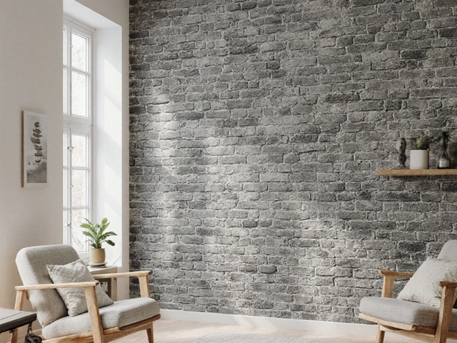 วอลเปเปอร์ลายอิฐ: วิธีเลือก ติดตั้ง และใช้ให้ดูทันสมัยในบ้านไทย