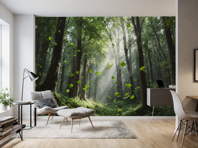 วอลเปเปอร์สามมิติ: ทางเลือกใหม่สำหรับการตกแต่งผนังที่ดูมีมิติและโดดเด่น